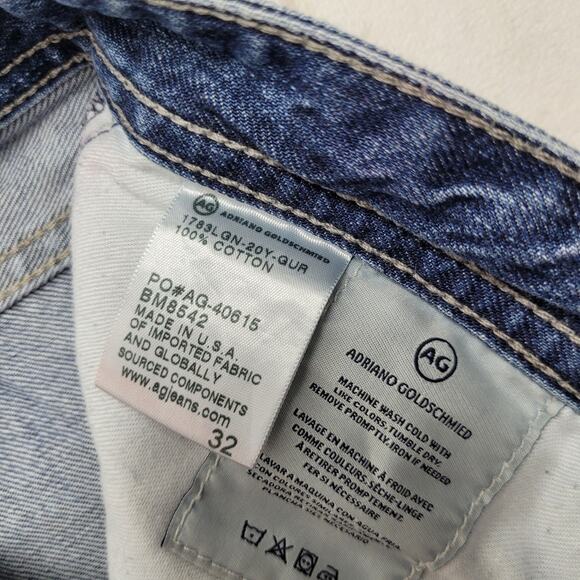 Adriano Goldschmeid The Tellis modern slim jeans ripped distressed moto - Picture 5 of 9